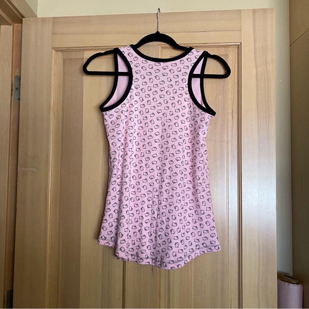 Hello Kitty Custom-Made Pink Racerback Tank Top - Picture 5 of 5